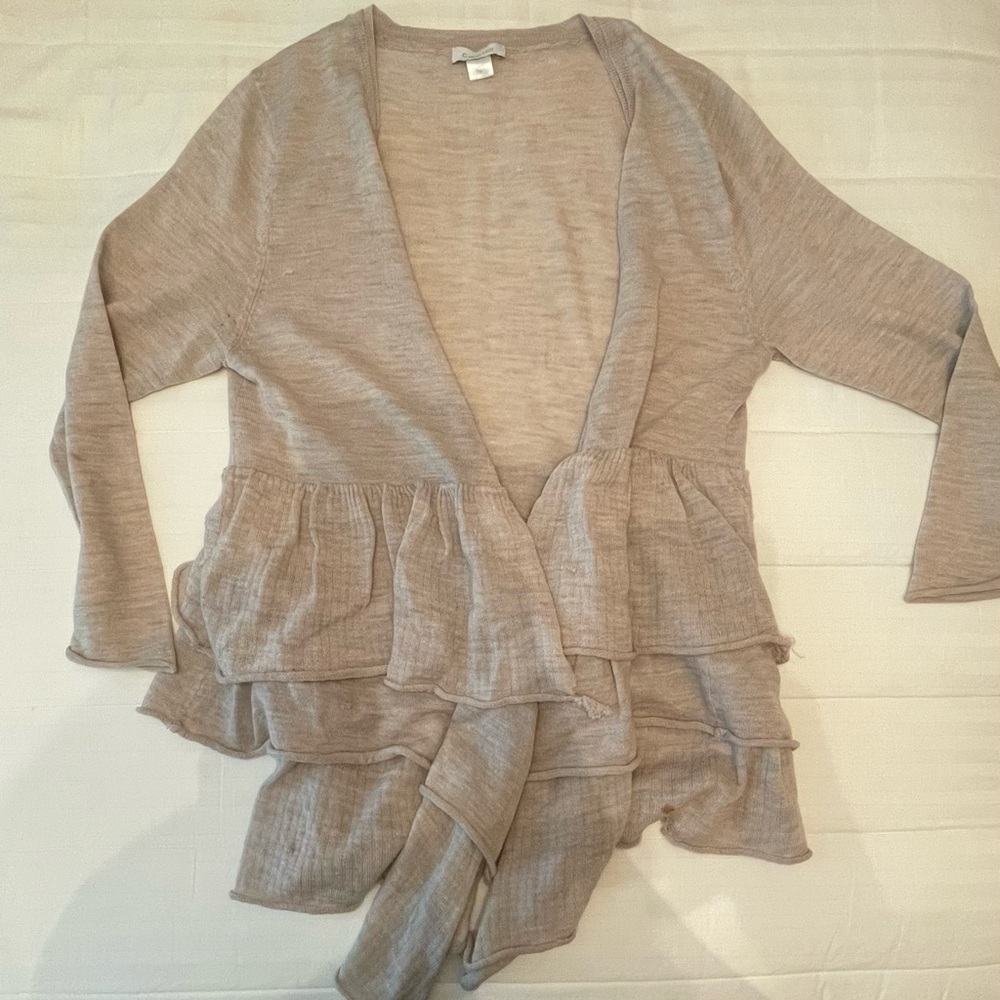 Cream cardigan